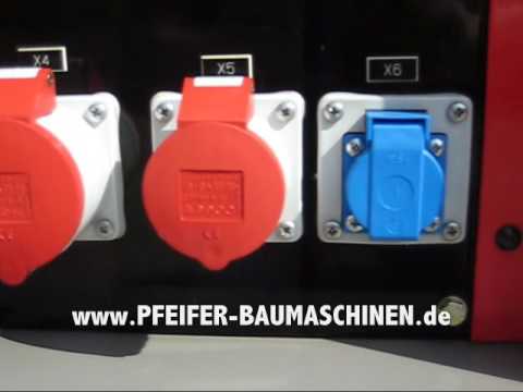 Stromerzeuger ATLAS COPCO QAS 30 in Aktion