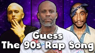 Guess The 90s Rap Song!