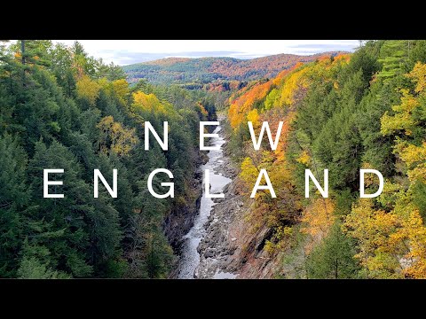 Autumn in New England | 4K