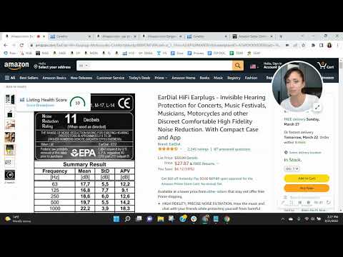 ASIN Review: EarDial HiFi Earplugs - Amazon FBA