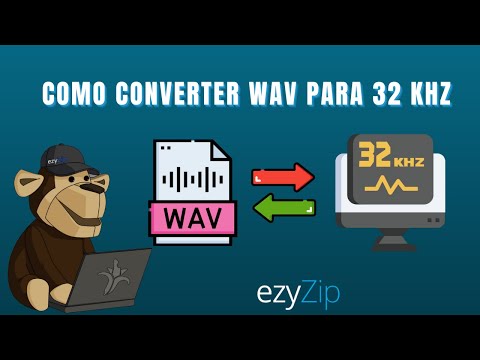 Converter WAV para uma taxa de amostragem de 32 kHz (Guia simples)