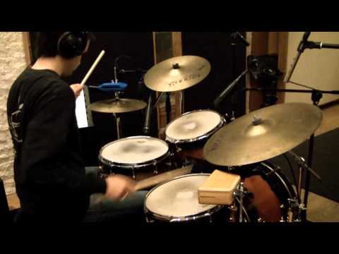 Christos Asonitis - Mozambique for drumset (Cuban Drumming Tutorial)
