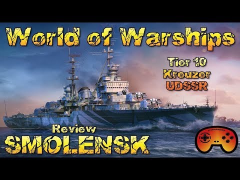 Smolensk Gameplay & Gewinnspiel in World of Warships - Gameplay Deutsch/German