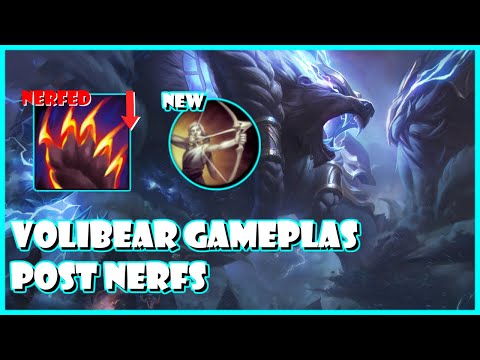 VOLIBEAR | VOLIBER POST NERFS | NEW RUNES AND JUNGLE PATH | PATCH 10.14