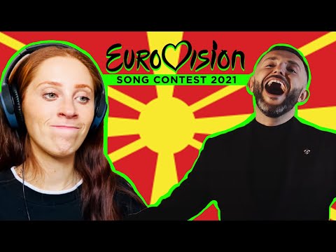 ENGLISH GIRL REACTS TO NORTH MACEDONIA'S SONG FOR EUROVISION 2021// VASIL // HERE I STAND