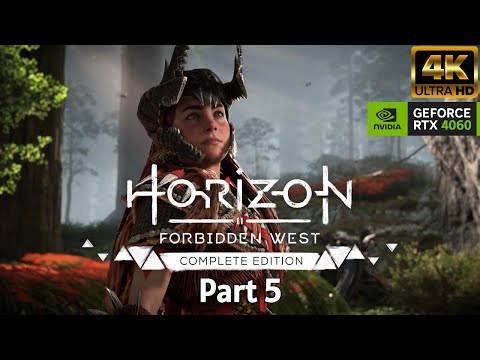 Horizon Forbidden West Gameplay Walkthrough - Part 5 (No Commentary) 4K 60FPS