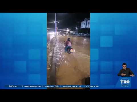 CAOS EN CÚCUTA: Cuatro horas de intensas lluvias inundan calles y afectan vías principales