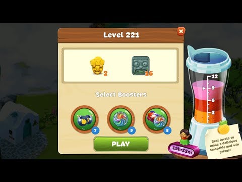 Lost Island: Blast Adventure - Level 221 (No Boosters) HD