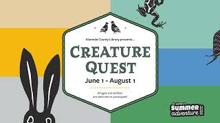 AC Library's summer adventure 2026 Creature Quest