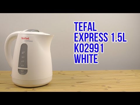 Virdulys Arbatinukas Tefal Express KO2991 Baltas video