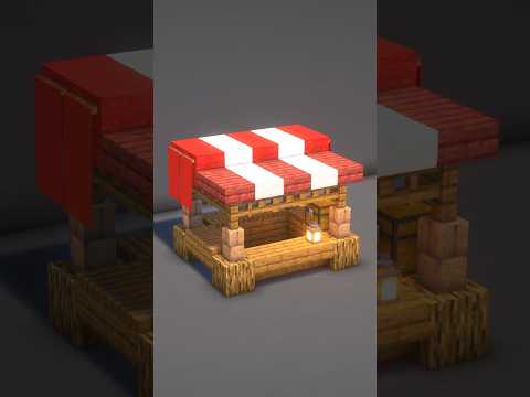Minecraft Market Stall Build!