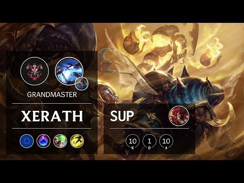Xerath Support vs Zyra - EUW Grandmaster Patch 9.19