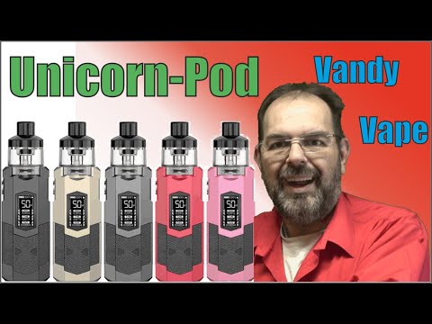 Vandy Vape unicorn Pod System AIO Starterset in deutsch