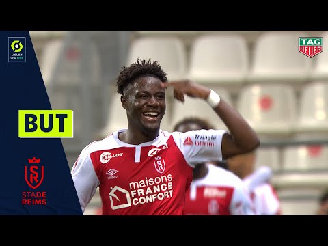 But Nathanaël MBUKU (38' - STADE DE REIMS) STADE DE REIMS - OLYMPIQUE DE MARSEILLE (1-3) 20/21
