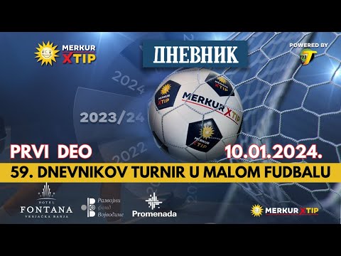 59. Dnevnikov turnir - sreda 10.01.2024., (PRVI DEO)