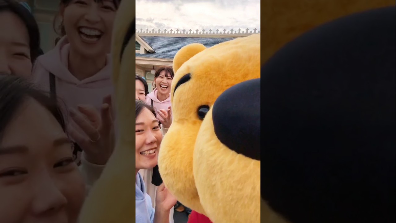 #pooh  かわいすぎる😍🍯 #disney #disneyland #disneyfairytaleweddings