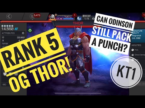 OG Thor Goes To Rank 5 Sig 200! Rank-Up And Gameplay! Can He Still Pack A Punch?!