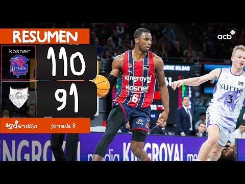 Kosner Baskonia - Surne Bilbao (110-91) RESUMEN | Liga Endesa 2025-26