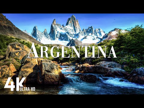 FLYING OVER ARGENTINA Relaxing Piano Music With Beautiful Nature Videos