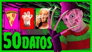 50 DATOS DE LA CREACIÓN DE FREDDY KRUEGER