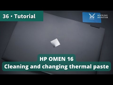 Speed Up Your HP OMEN 16 - Prevent Overheating With Dust Cleaning & New Thermal Paste