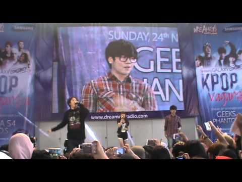 Geek ft JL (S.O.S), Officialy Missing You, KPop Vaganza, Gandaria City