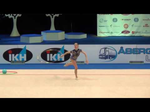 Sara Staykova BUL hoop Espoo World cup 2016