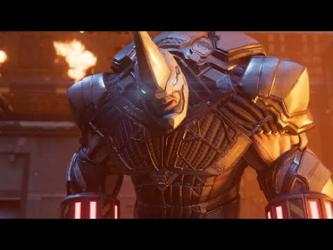 Spiderman Miles Morales Rhino boss fight PS5