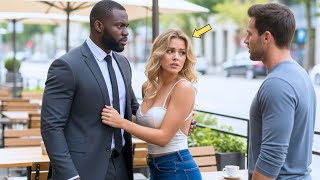 Download lagu Touch Her Again and You're Finished — The Black Stranger Defended Her from Her Abusive Ex.... mp3