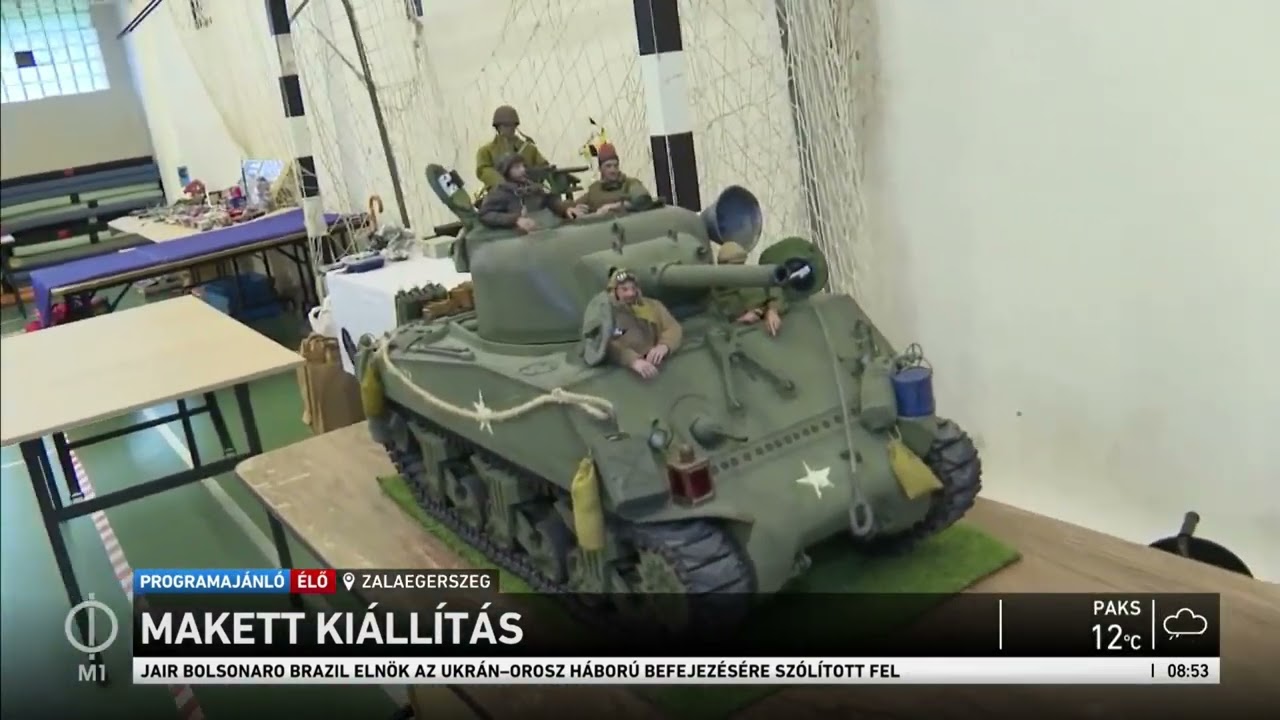 Makett kiállítás – M1 Ma reggel – Programajánló 2022-09-17