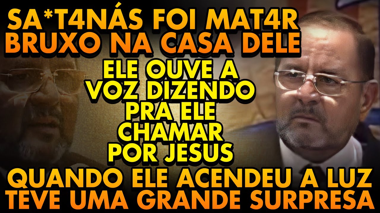 ELE PEDIU P/ SAT4NÁS MAT4R ESPOSA CRENTE E FILHA! VEJA O Q DEUS FEZ!OUÇA VERDADE ATRAVÉS DESSE VÍDEO