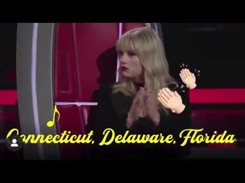 Taylor swift singing the STATE song