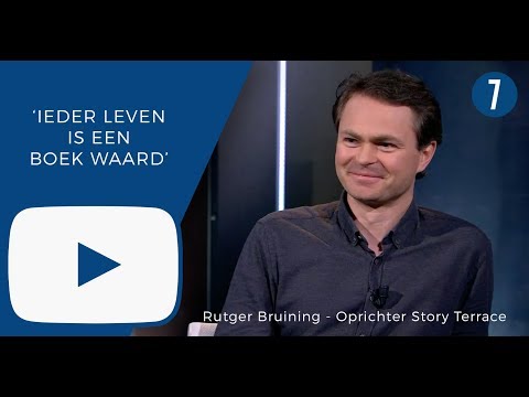 Rutger Bruining — Rutger Bruining (oprichter Story Terrace): ‘Ieder leven is e