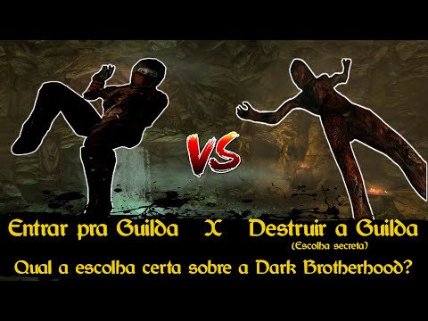 Skyrim - The secret path to destroy the Dark Brotherhood! What's the right choice?