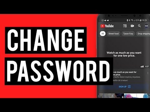 How To Change YouTube Password on Phone! | 2022...