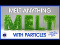 Melt Anything With The New Particle System In Cinema 4D 2024