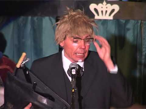 Carnaval Ganzegat Aarle Rixtel Klets van De Verstrooide Professor 22 feb 2003