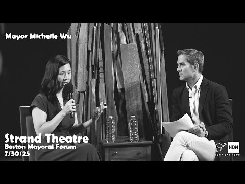 Boston Mayoral Forum at Strand Theatre (7/30/25)