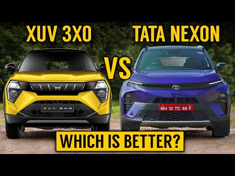 XUV 3XO Vs Nexon | Mahindra xuv 3xo vs Tata nexon facelift | comparison | Nexon 2024 vs xuv 3xo