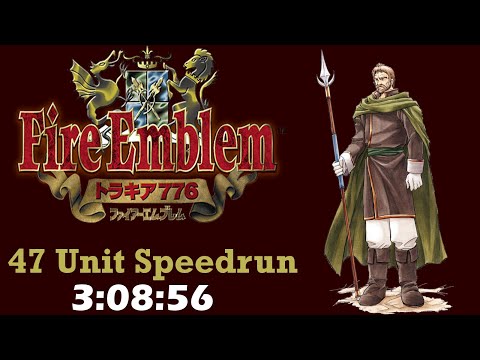 Fire Emblem: Thracia 776 47 Unit Speedrun in 3:08:56 (WR) ファイアーエムブレム トラキア７７６ 47生存者RTA