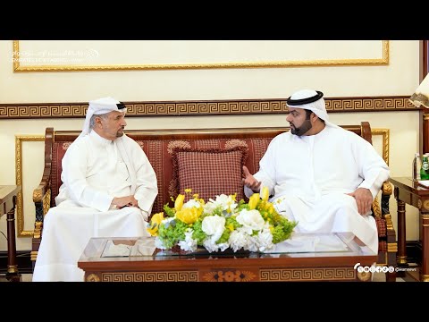 محمد الشرقي يستقبل أمين عام مجلس دبي الرياضي 