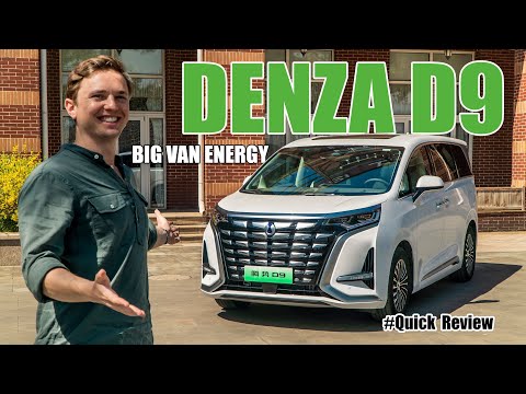 The Denza D9 Has Big Van Energy