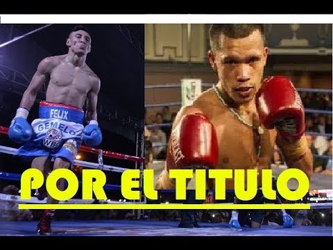 FELIX ALVARADO VS RANDY PETALCORIN POR EL CETRO DE LAS 108 LIBRAS DE LA (FIB)