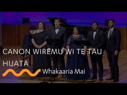 CANON WIREMU WI TE TAU HUATA: Whakaaria Mai
