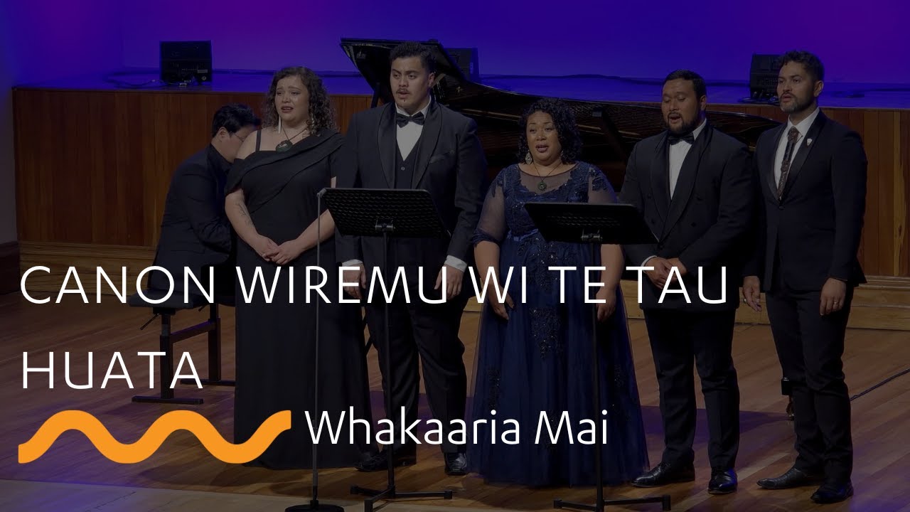 CANON WIREMU WI TE TAU HUATA: Whakaaria Mai