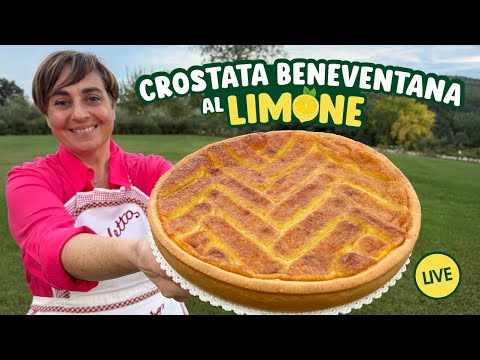 BENEVENTANA LEMON TART 🍋 Live Recipe Homemade by Benedetta