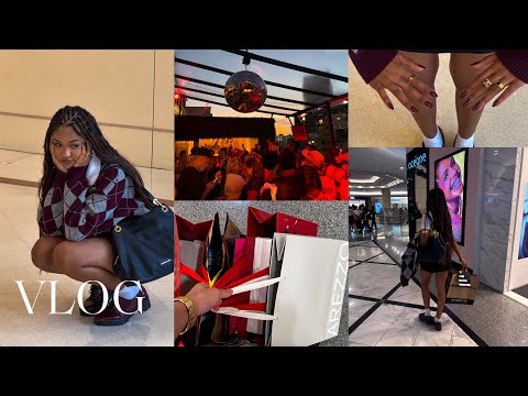 WEEKLY VLOG | shopping at the mall, party, behind the scenes of advertising and etc…