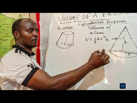 Saube Methods that saves time when solving Volume of A frustum