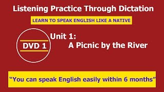 Listening practice through dictation 1 Unit 1 - LPTD - listening English - hoc tieng anh