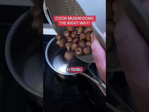 The BEST way to cook mushrooms!